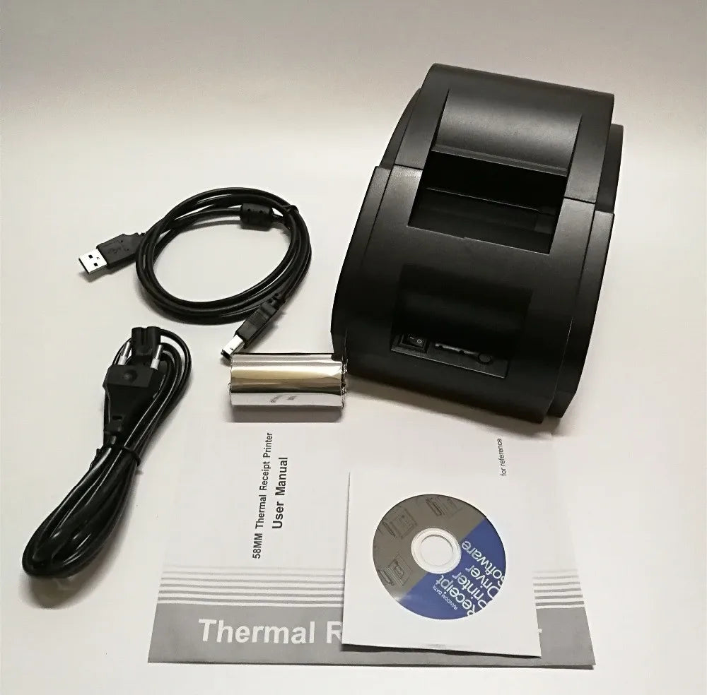 High-Quality 58mm Thermal Printer Bill Receipt Machine with 90mm/s Printing Speed USB Interface for Wholesale