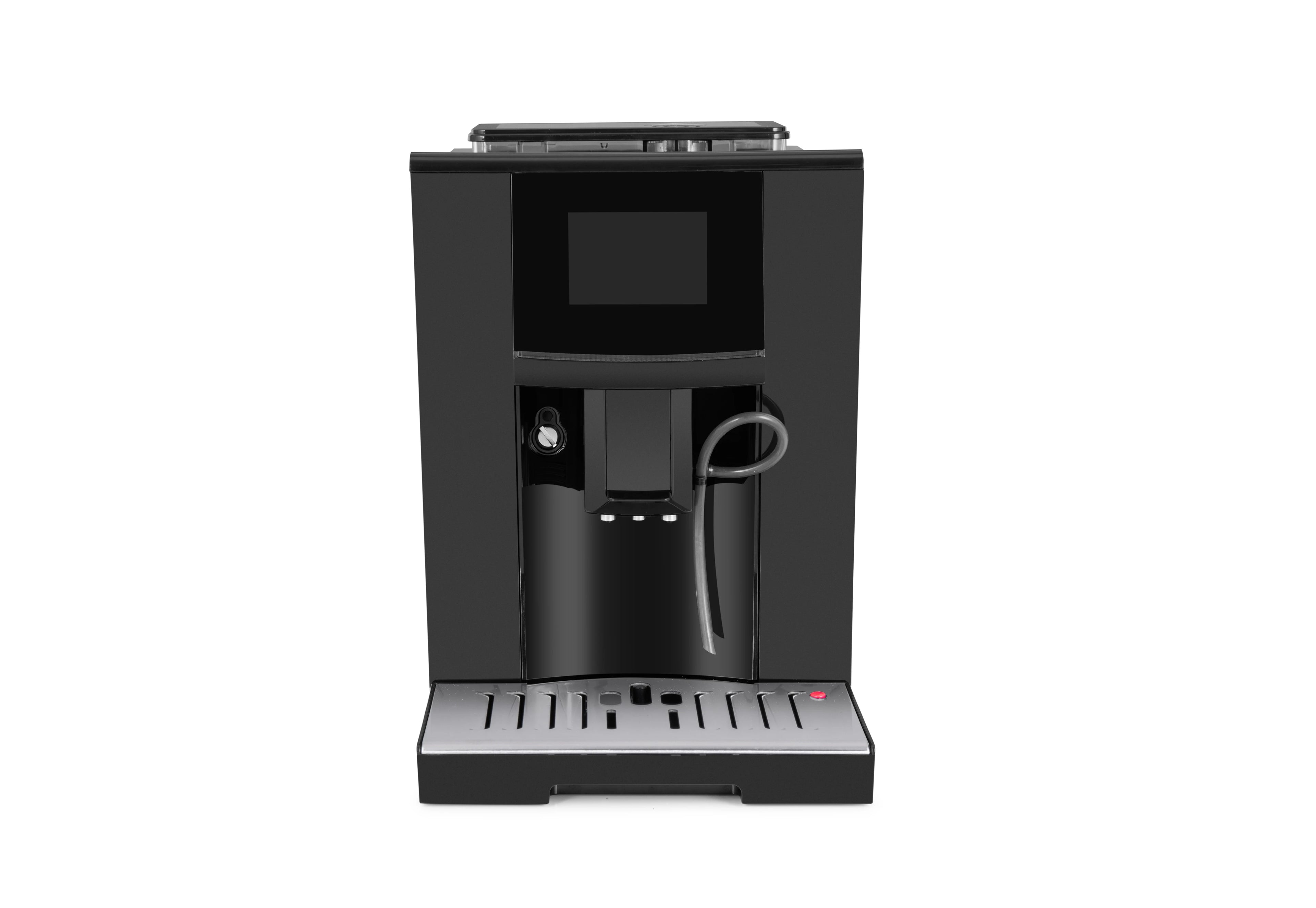 Touch Screen Coffee Bean Powder Brewing Milk Foam Black  Cappuccino Latte Espresso Fully Automatic  Coffee Maker  Machine