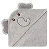 Wholesale Hot Sale Kids Bath Blanket White Baby Hooded Towels Thick Towel Plain Dyed Bamboo Baby Hooded Towel