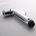 1pc Portable Bidet Sprayer Shattaf Toilet ABS Shower Spray Ass Tail Anal Cleaning Double Mode Bidet Hand Held Thread G1/2'