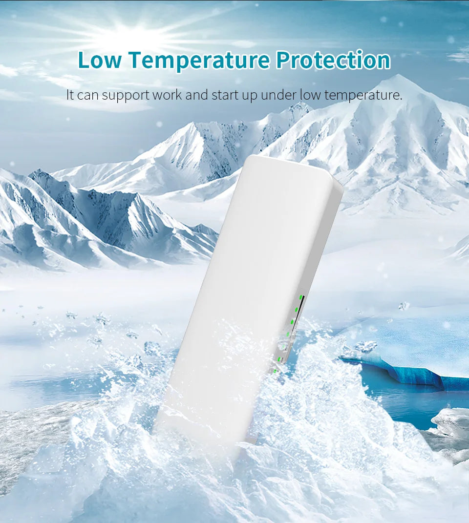 COMFAST 300Mbps Outdoor Wifi Repeater Wireless Bridge 2.4G Wifi CPE Bridge Long Range Extender Access Point Wifi 3-5KM Coverage