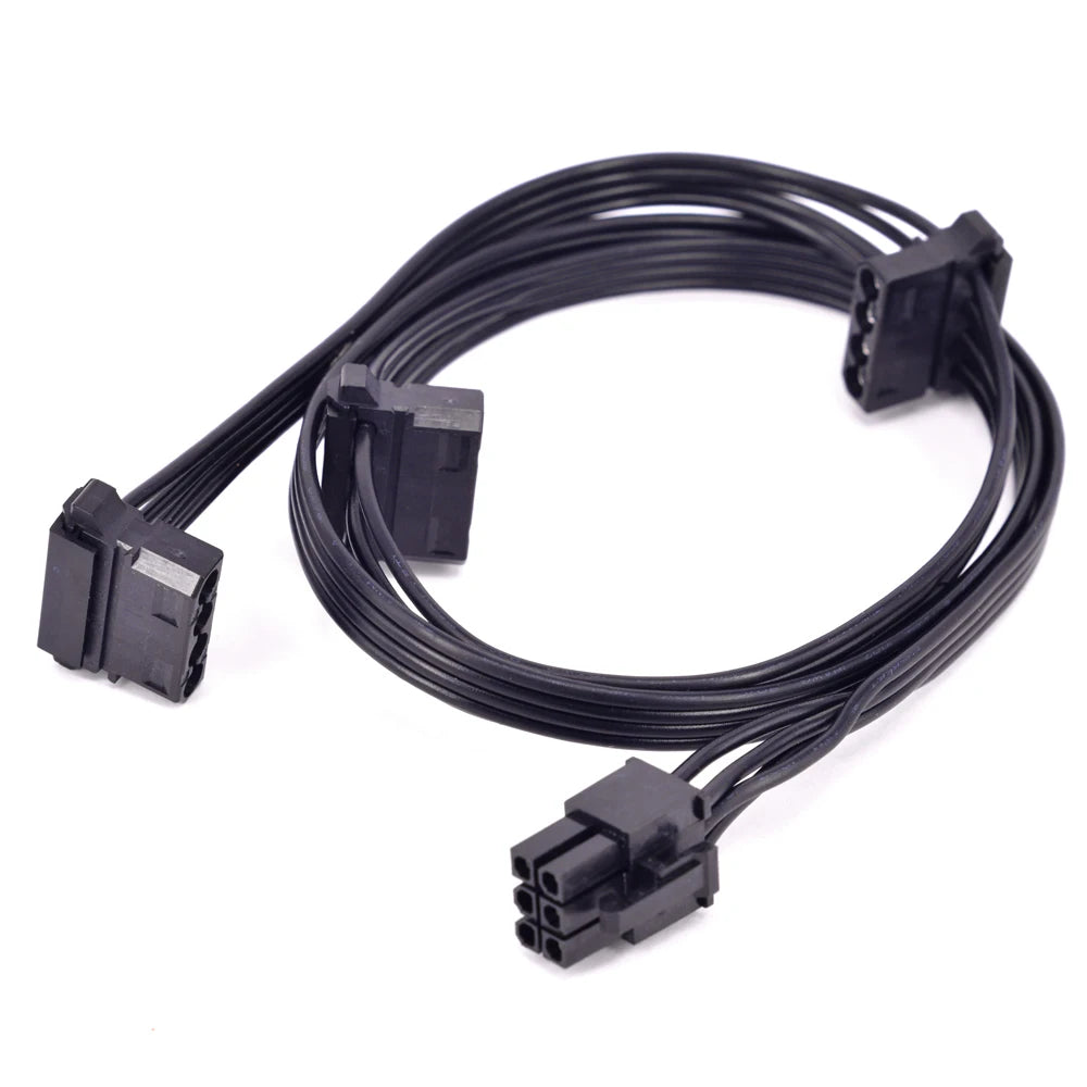 For CORSAIR TX850M TX750M TX650M Modular PSU PCI-e 6Pin 1 to 3 Molex Peripheral 4Pin Power Supply Cable GPU 6 Pin to IDE Cable