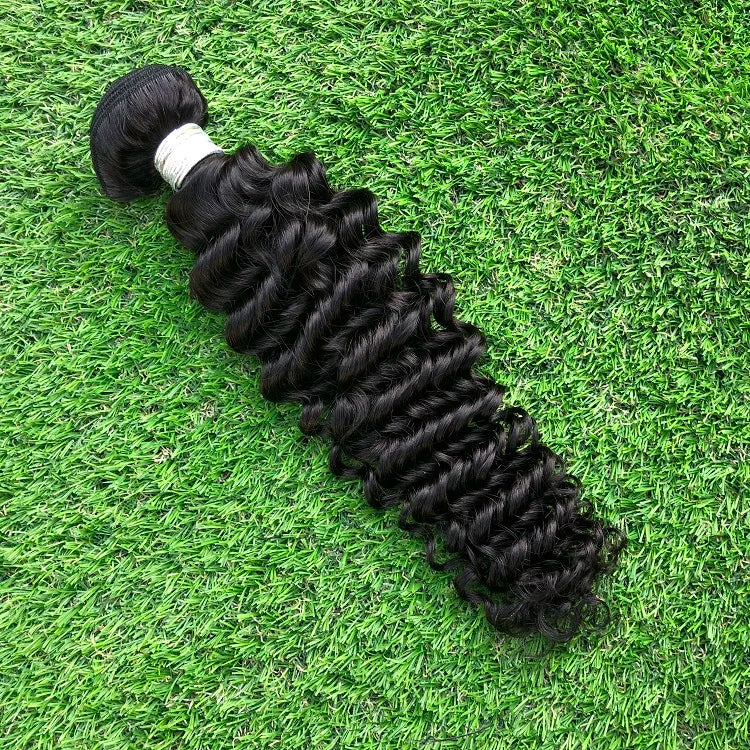 Neat and Tight Brazilian Deep Wave Human Virgin Hair Popular Fashion Style
