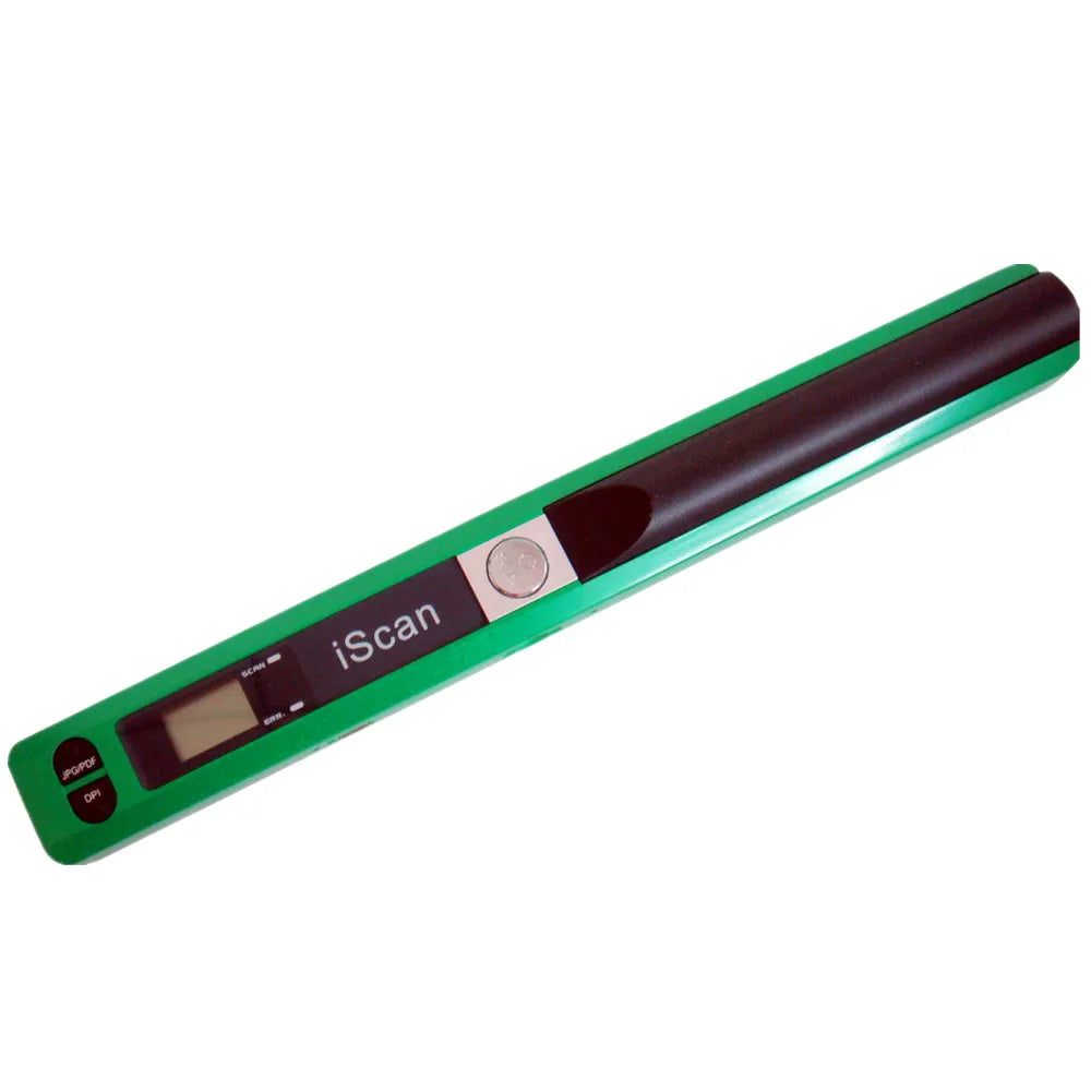 Portable A4 Document Handheld Passport Paper Scanner with A4 Color Contact Sensor, 8.27" Width Scanner