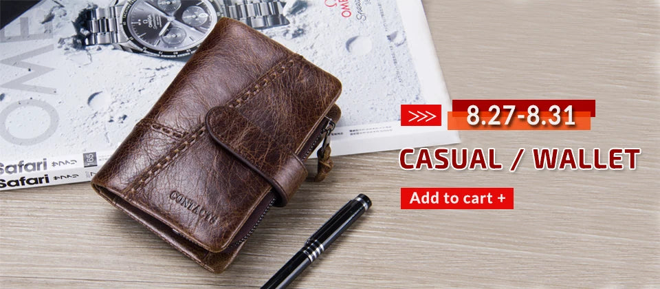 Men's Car Keys Wallets Genuine Cowhide Leather Male Key Holder Organizer Housekeeper Keychain Purse Key Ring Bag Keys Case Pouch