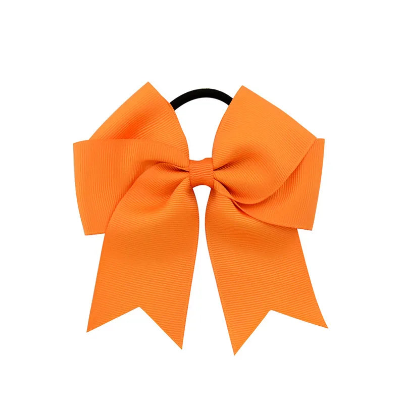 Grosgrain Ribbon Bow Women Ponytail Holder Elastic Hair Bands Rubber Rope Hairbands Girls Headdress Scrunchies Hair Accessories
