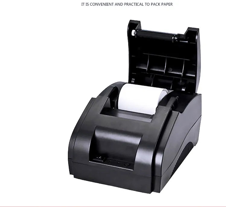High-Quality 58mm Thermal Printer Bill Receipt Machine with 90mm/s Printing Speed USB Interface for Wholesale