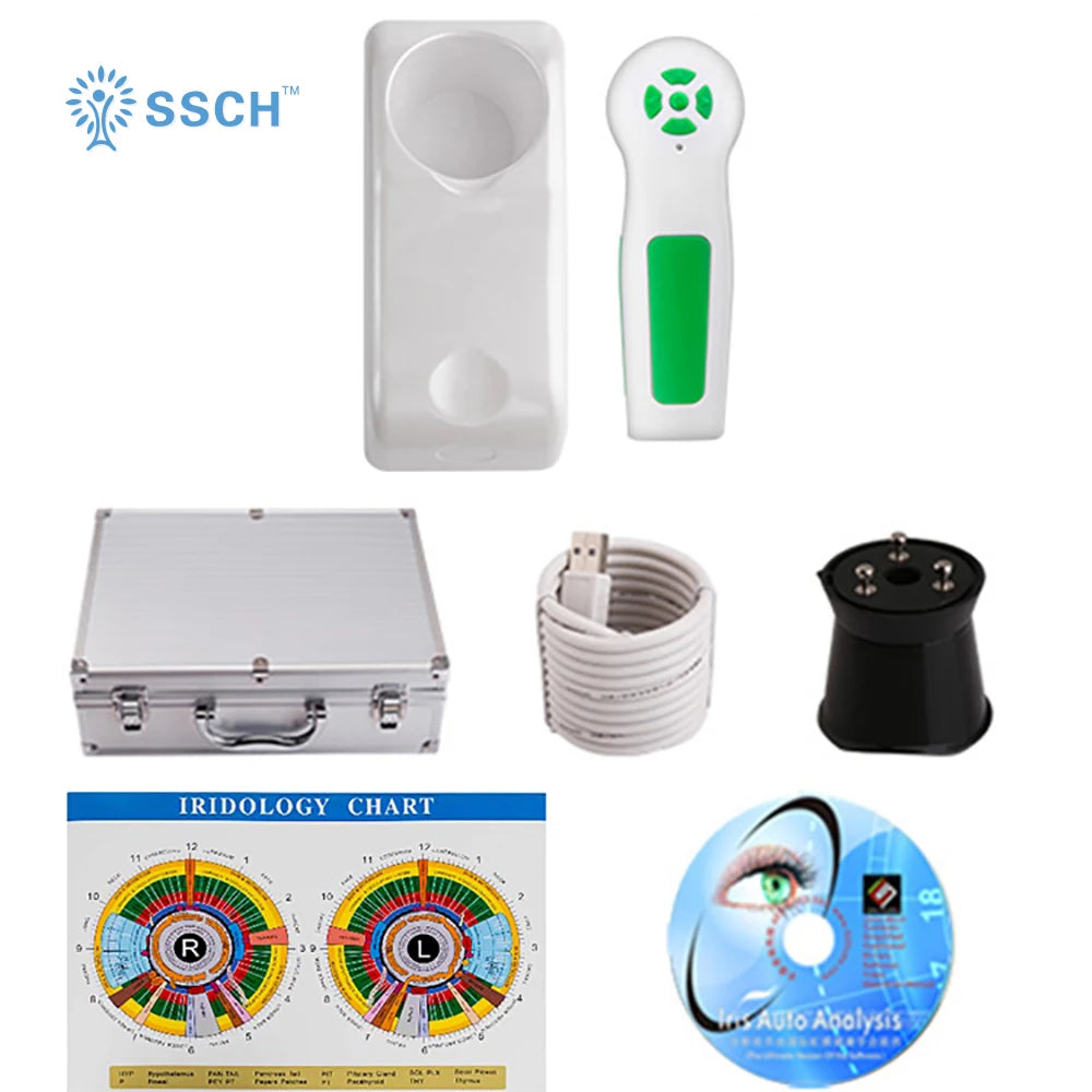 Iriscope Iris Analyzer Iridology Camera With Pro Iris Software