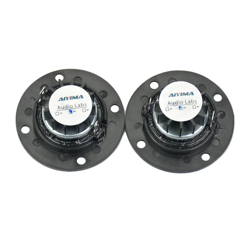 AIYIMA 2Pcs Tweeter 2 inch 6 Ohm 30W Dome Silk Film Tweeter Hifi Treble Speaker Audio Loudspeaker With Heatsink