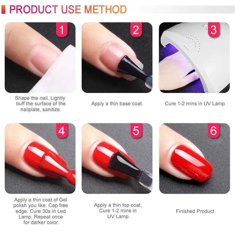 Venalisa Nail Gel Polish Fall Nail TPO FREE Long Wear Semi Permanent Soak Off UV LED Gel Nail Polish Gel Lacquer