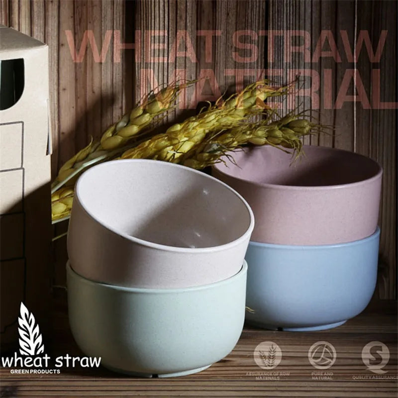 4.5Inch Tableware Soup Rice Salad Cereal Noodles Eco-friendly Bowl Dish Bowl Soup Rice Bowl for Kitchen Children Food Container