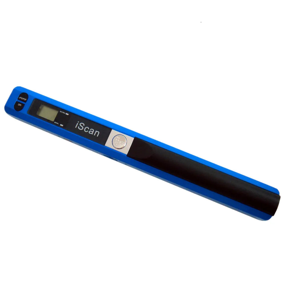 Portable A4 Document Handheld Passport Paper Scanner with A4 Color Contact Sensor, 8.27" Width Scanner