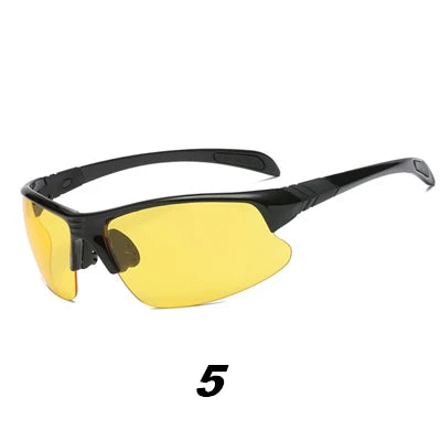 HD Sun Glasses for Driving UV400 Men Glasses Women Cycling Eyewear Sport Anti-Explosion MTB Bicycle Bike Glass Gafas Ciclismo