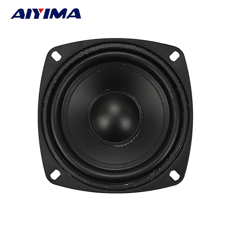 AIYIMA 1Pcs 4 Inch Audio Subwoofer Speaker 50 W 8 ohm Woofer Midrange Bass Computer Speakers For Home Theater Sound System