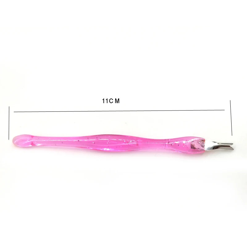 40pcs/lot Stainless Steel Cuticle Remover Trim Dead Skin Cuticle Pusher Trimmer Pedicure Nail Art Tools Nail Art Accessory Set