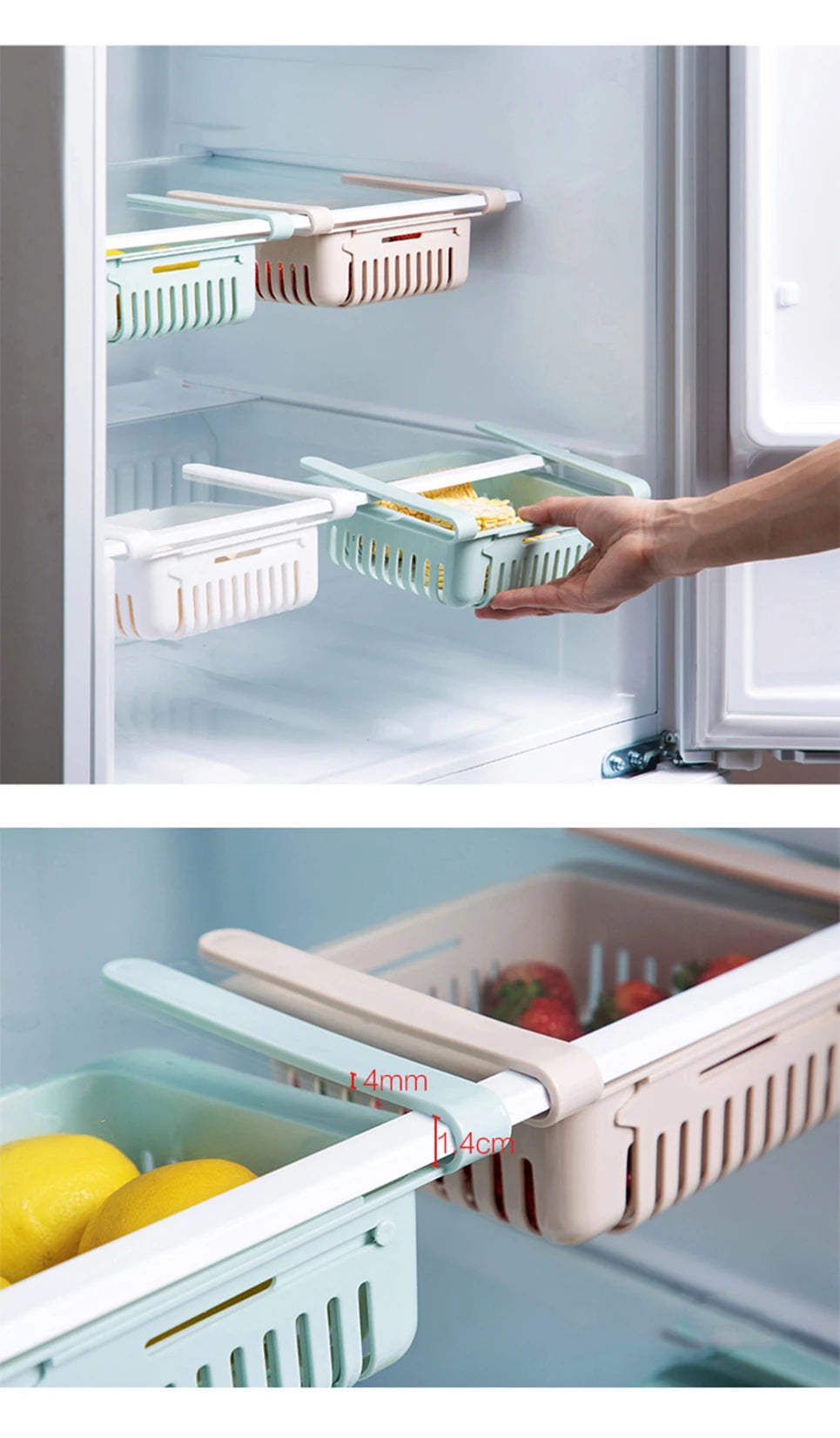 Kitchen Storage Rack Organizer Kitchen Organizer Rack Kitchen Accessories Organizer Shelf Storage Rack Fridge Storage Shelf Box