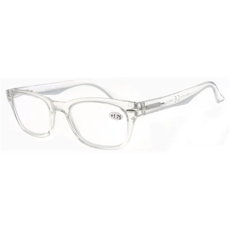 Reading Glasses for Men Sun Readers Comfort Spring Hinge Square Frame Readers for Women Tortoise Black +1.0+1.5+2.0+2.5+3.0+1.75