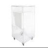 Customization Modern Plastic+Metal 4 Castor Trolley Rack for Living & Dining Room Hospital Hotel Use