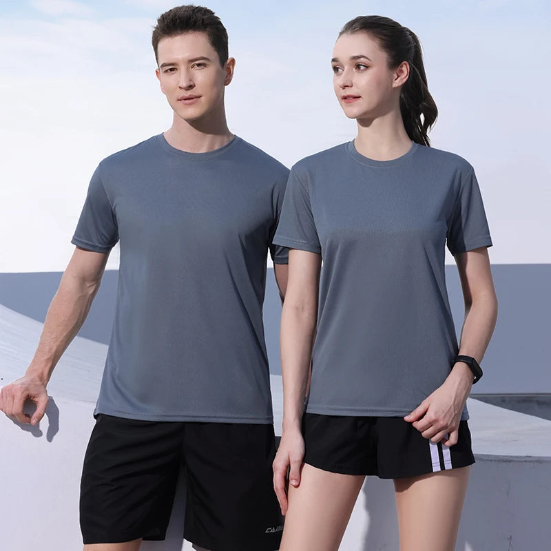 Wholesale Men Quick Dry Collar Sport t Shirts Comfortable t Shirt Wholesale Cheap logo Customize Plain t Shirt
