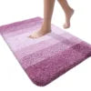 Microfiber Non-Slip Extra Absorbent Quick Dry Soft Shower Mat Modern Home and Hotel Bathroom Carpet Tufted Technique