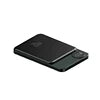 Newest Mirror Portable Charger 5000mah 10000mah Mini Power Bank Magnetic Wireless Charging Metal Power Banks With Led Display Q9