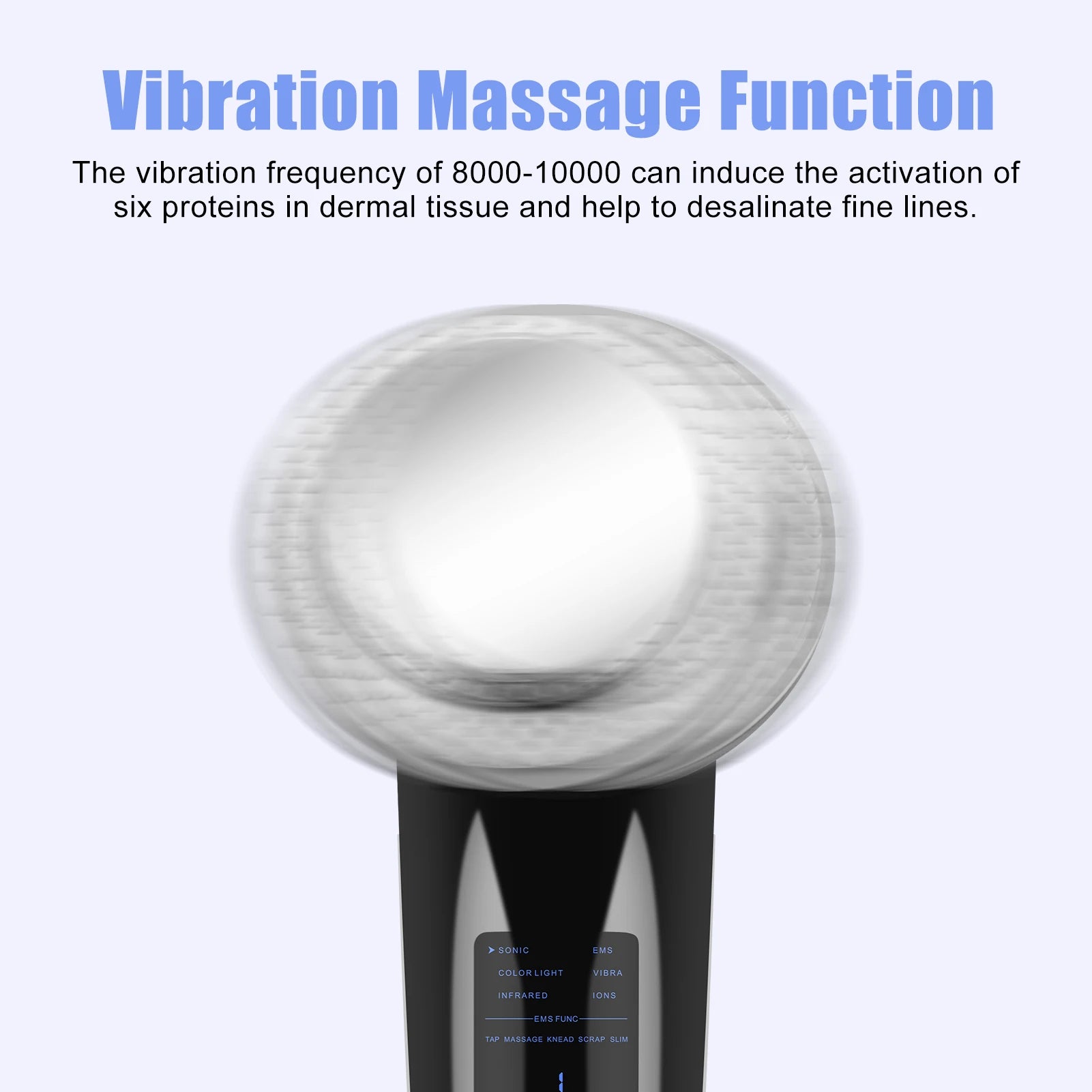 6 IN 1 Body Shape Massager EMS ultrasonic Slimming Gel Cream Infrared 1Mhz Ultrasound Cavitation Fat Burner Bar Weight Loss Tool