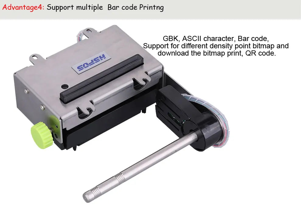2 Inch Thermal Kiosk Printer With Auto Cutter Support Paper Near End Sensor Function And  Real TIme Monitoring HS-K24