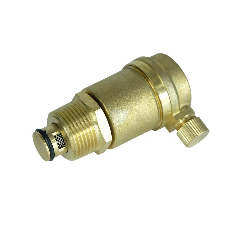 DKV Brass Automatic Air Release Valve PN16 G1/2 Male Thread Auto Air Vent Valve DN15 1/2" BSPP Air Vent Exhaust Valve