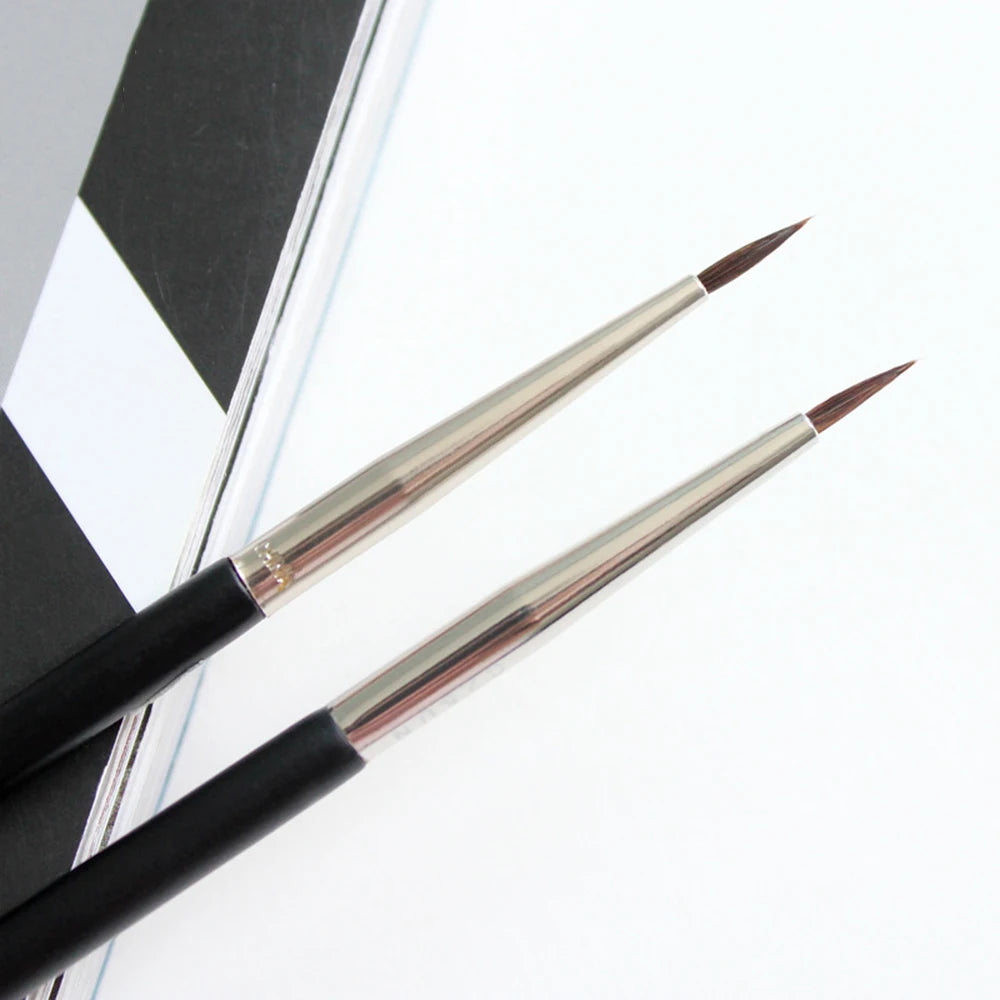 Beauty Makeup Brushes Fine Eyebrow Cream Brush Eyeliner Pen Black Eyeliner Brush Mink Hair