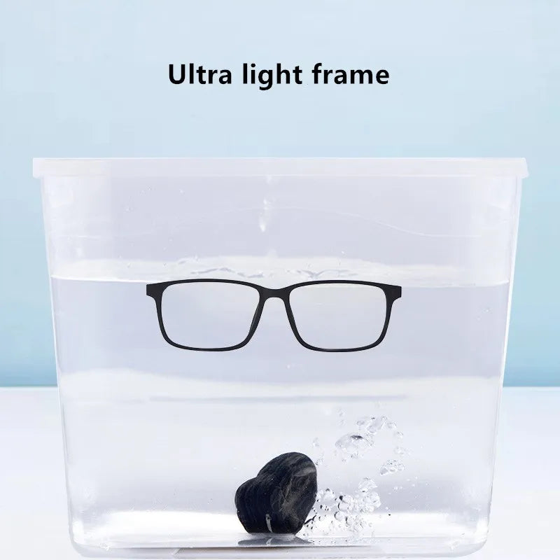 Gmei Optical Pure Titanium Glasses Frame For Myopia Glasses Men Light And Comfortable Full Rim Large Size Spectacles Frames 8838