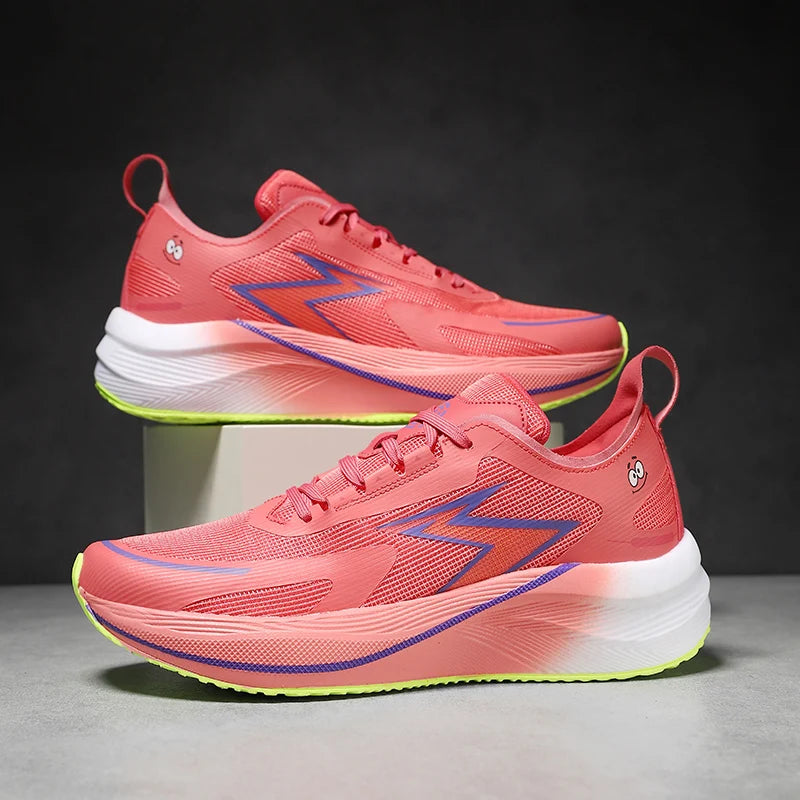 2024 Brand Logo Custom Men Casual Sports Sneakers Mesh Blank Dark Night Glowing Marathon Jogging Running Walking Shoes for Women