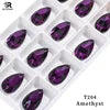 Super Shiny Multi-Color Glass Stone Sew-On Rhinestones for Evening Dress Necklace Earrings Bag Shoes-Special Shape Technique