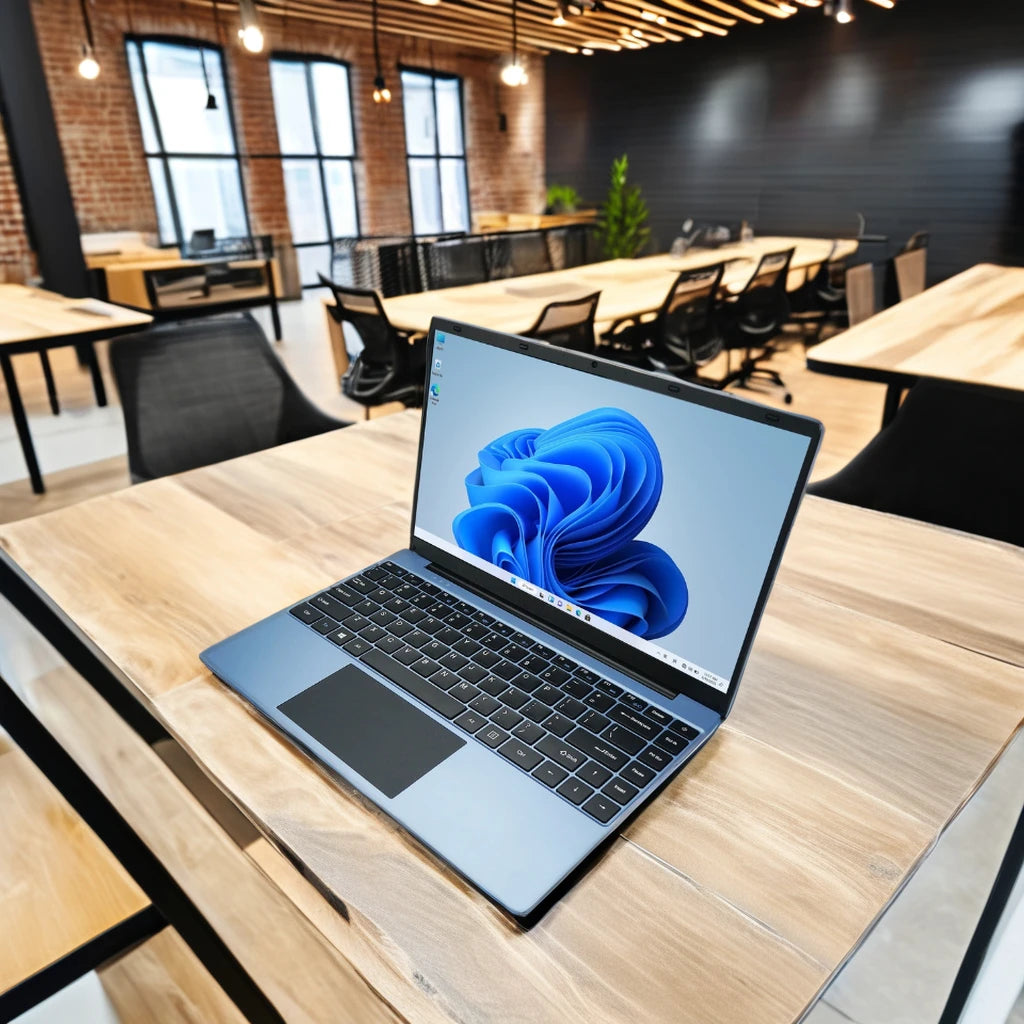 Hot Sales 14.1 Ultrabook Laptop Intel Celeron 4 Cores 8G RAM 512GB SSD Dual Core Processor Business Computer New Camera Feature