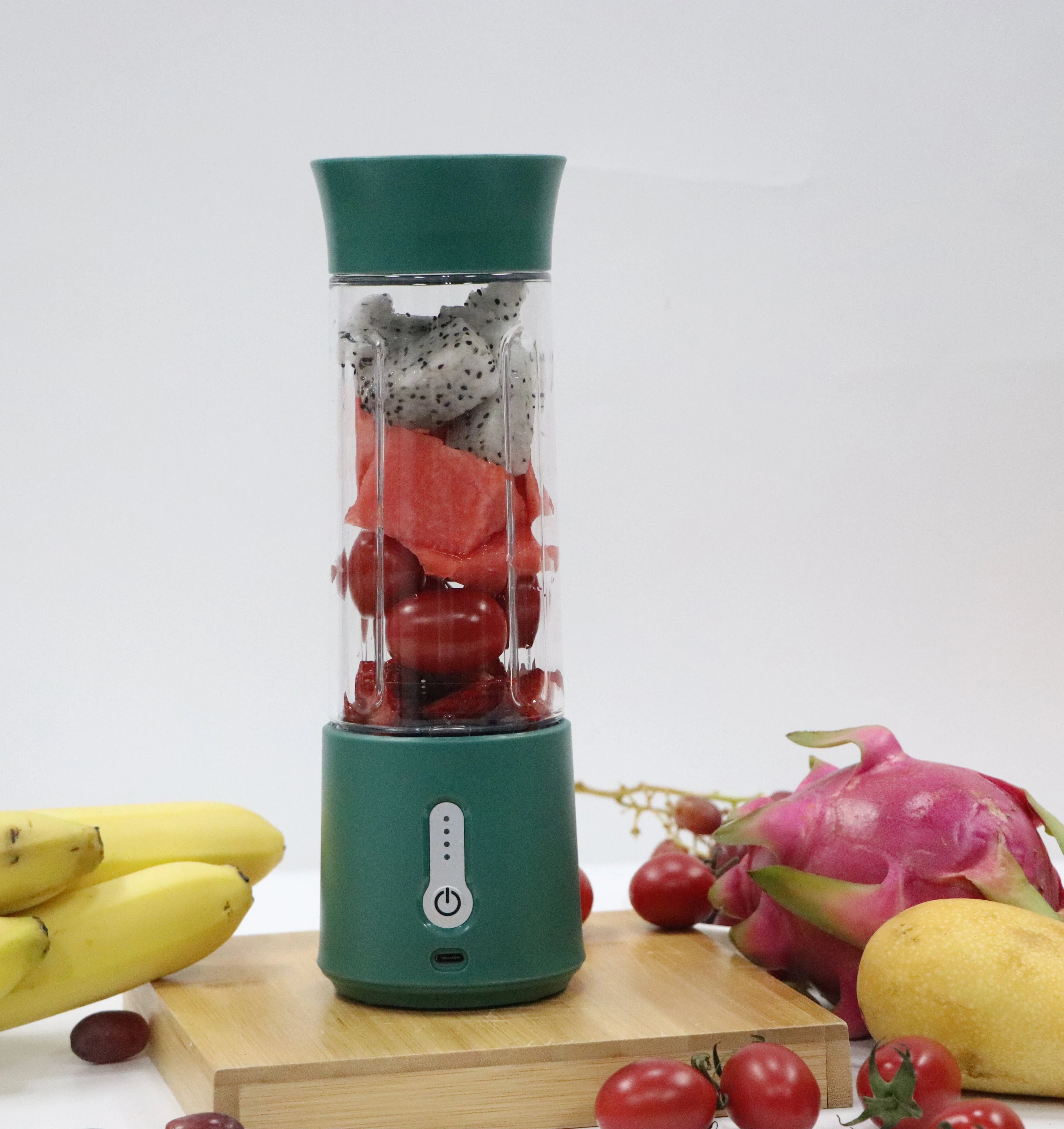 Patent A7 Fresh Juice Portable Blenders Mini Fresh Fruit Smoothie Milkshake Mixer Licuadora Portatil Juicer with 6blades for Gym