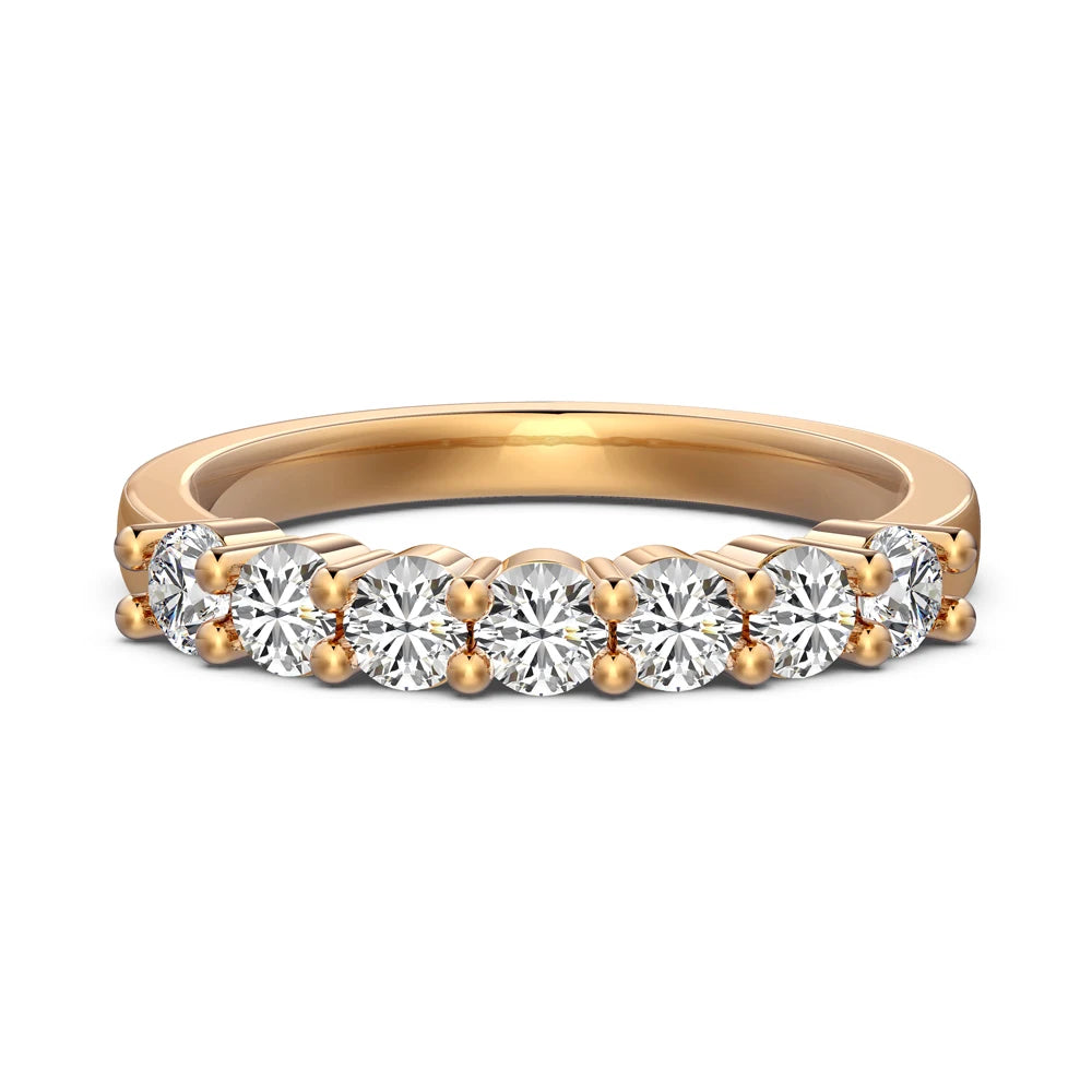 Dylam Minimalist Trendy S925 Silver Cz Cubic Zircon Couple Rings Set Wedding Proposal Ring for Men and Women Pair Jewelry Gift