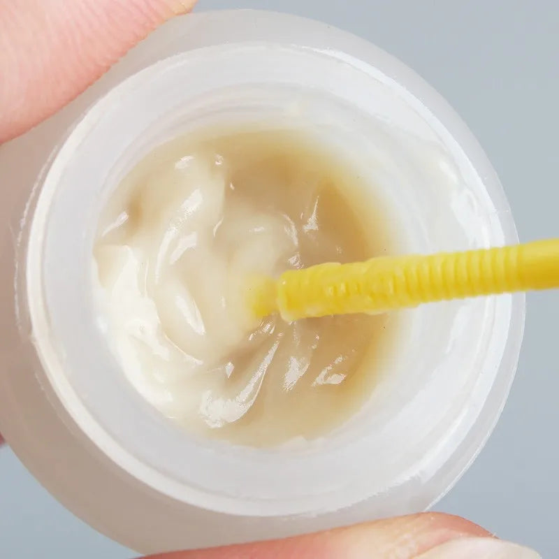 10pcs  Fase Eyelash Glue Remover Eyelash Extensions Tool Cream 5g Fragrancy Smell Glue Remover