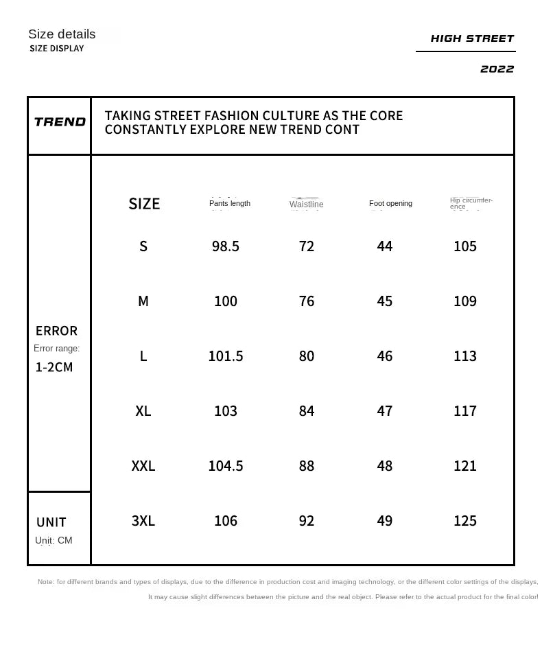 ANSZKTN Men's Fall Trend Loose Straight Leg Pants Jeans