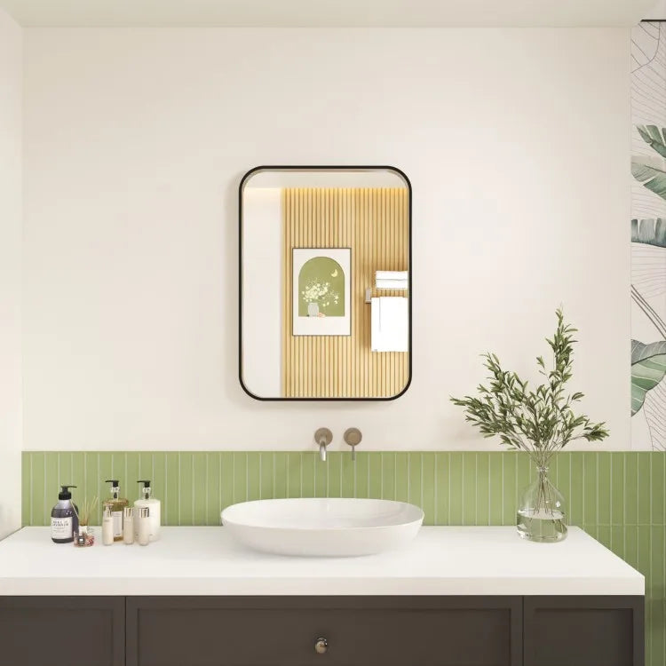 New Popular Fashion Style Modern Framed Mirror  Aluminium Wall Mirror for Living Room  & Bathroom