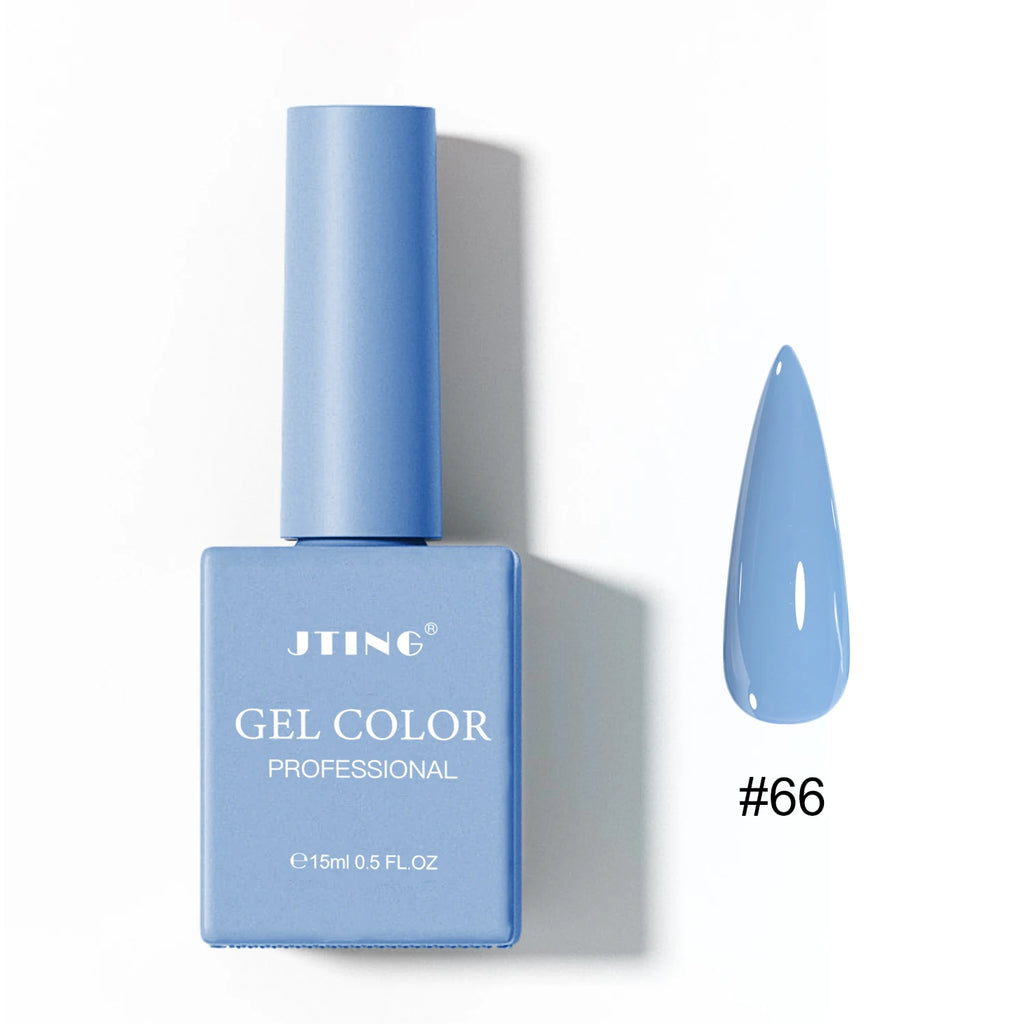 JTING Free Gift 66Colors Gel Nail Polish Collection Free Top Base Coat High Quality Pigment Salon Professional Gel Polish Set