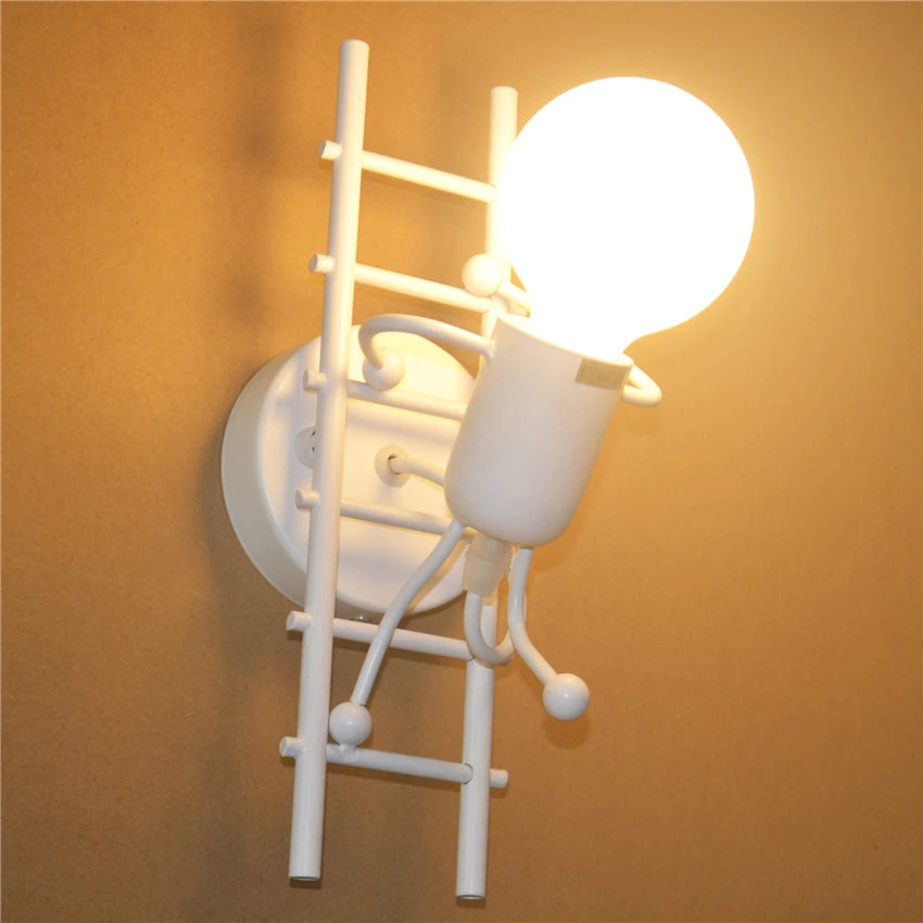 Nordic Climbing Stairs Wall Lights Living Room Home Decoration Bedroom Lamp aisle Corridor Children's Room Bedside Wall Lamps