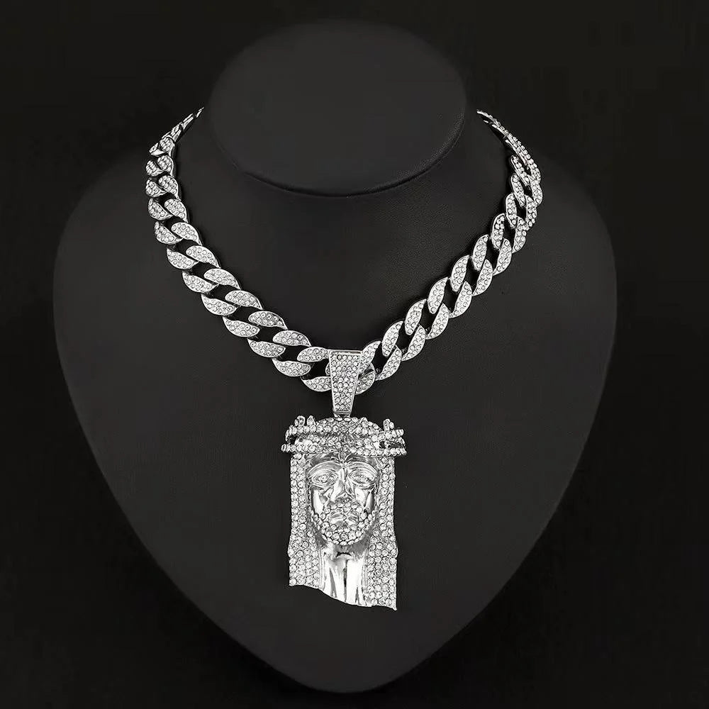 Luxury Bespoke Gold Plated 925 Sterling Silver Emerald Cut Star Shape Hip Hop Zircon Charm Pendant Engagement Unisex Premium