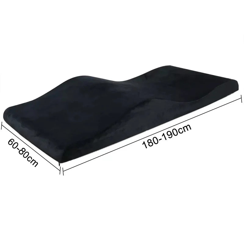 Memory Foam Eye Lash Sheets Beauty Luxury Eyelash Extension Curved Cover Salon Lash Bed Mattress Topper Memory Foam Lash Bed