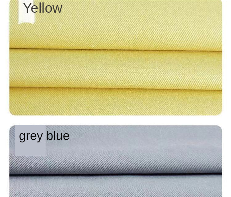 Denim Fabric By The Meter for Sewing Jeans Clothing Coats Dresses Thickened Colored Twill Cotton Handmade Cloth Plain Black Blue