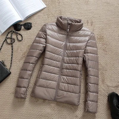 2025 New 90% Duck Down Jacket Women Autumn Winter Coat Lady Ultralight Down Jacket