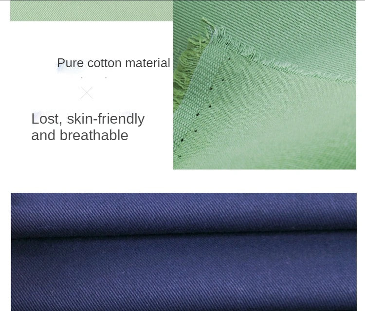 Denim Fabric By The Meter for Sewing Jeans Clothing Coats Dresses Thickened Colored Twill Cotton Handmade Cloth Plain Black Blue