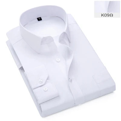 Brand New Men Shirt Male Dress Shirts Striped Men's Casual Long Sleeve Business Formal Plaid Shirt camisa social