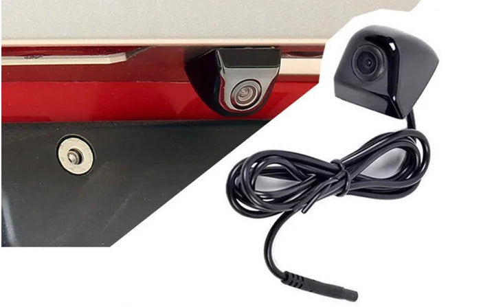 Car Backup Camera Metal Housings HD Quality Water Proof Night Vision With Scale Line on Off  and Image up and Down Flip Function