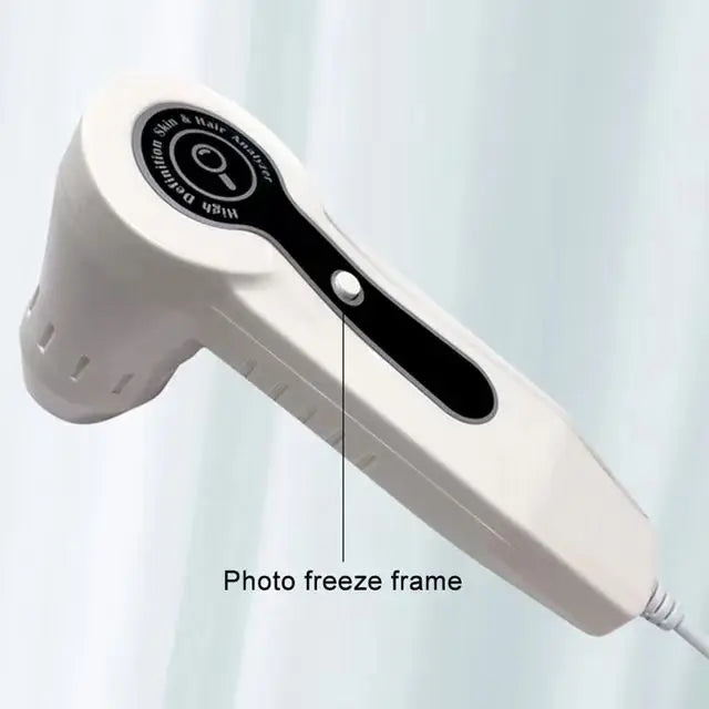 10 Inch LCD Scalp Detector Hair Skin Analyzer Microscope for Hair Follicle Testing and Skin Analysis Magnifier 50/200X