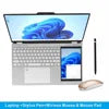 Hot Wholesale Brand New Ultrathin  15.6" +7" Dual Display N100 32G RAM 1TB  2TB SSD Touch Screen Business Office Aluminum Laptop