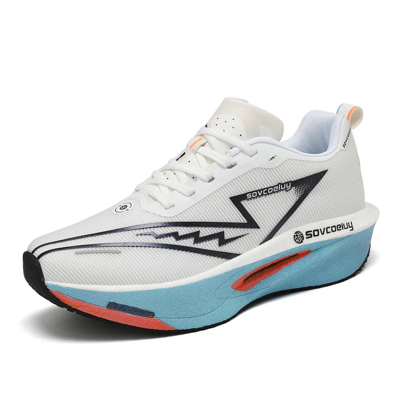 Popular Lightweight Breathable Carbon Plate Summer Spring Unisex Running Shoes for Men Women Factory Direct Wholesale Price